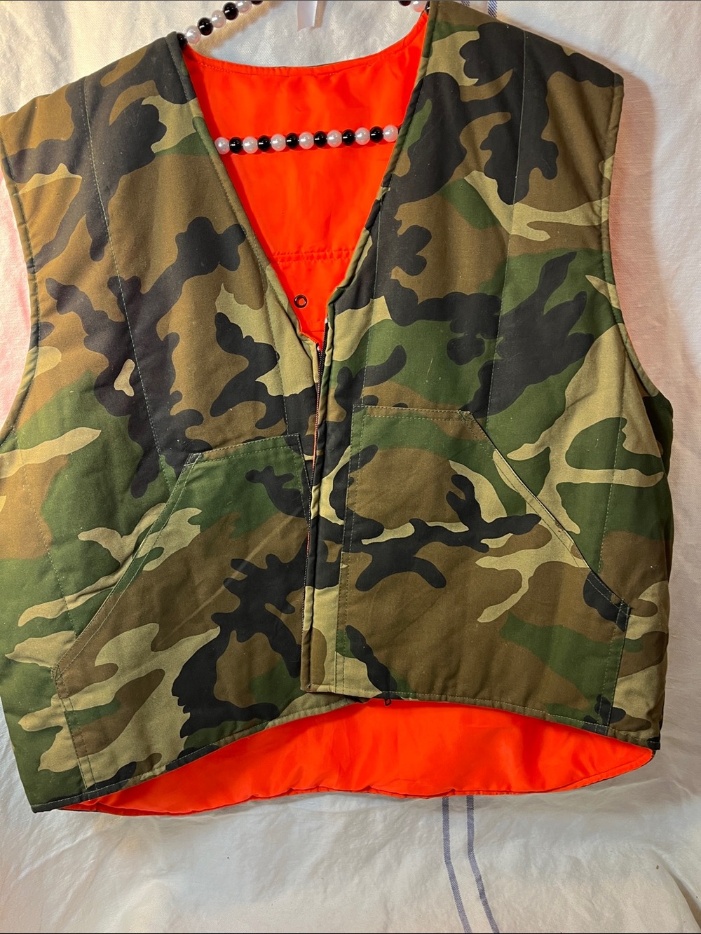 Camo Men’s Reversible Vest